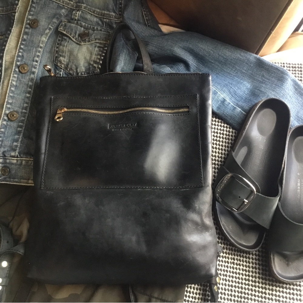 Parker Clay Bundle Miramar Backpack & Clutch